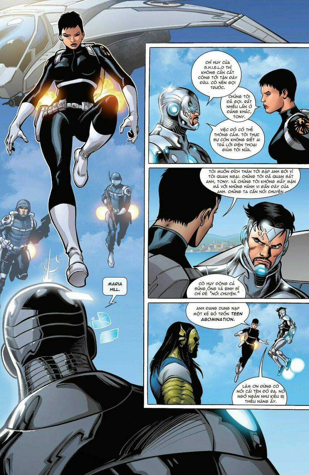 Superior Iron Man Chapter 4 trang 9
