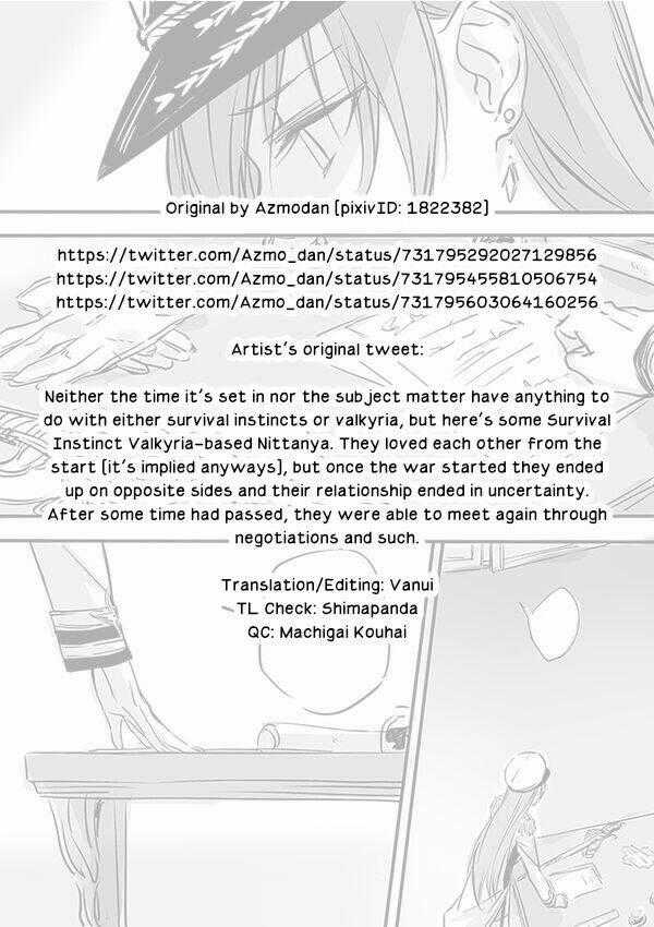 Survival Instinct Valkyria Nittanya Chapter 1 trang 0