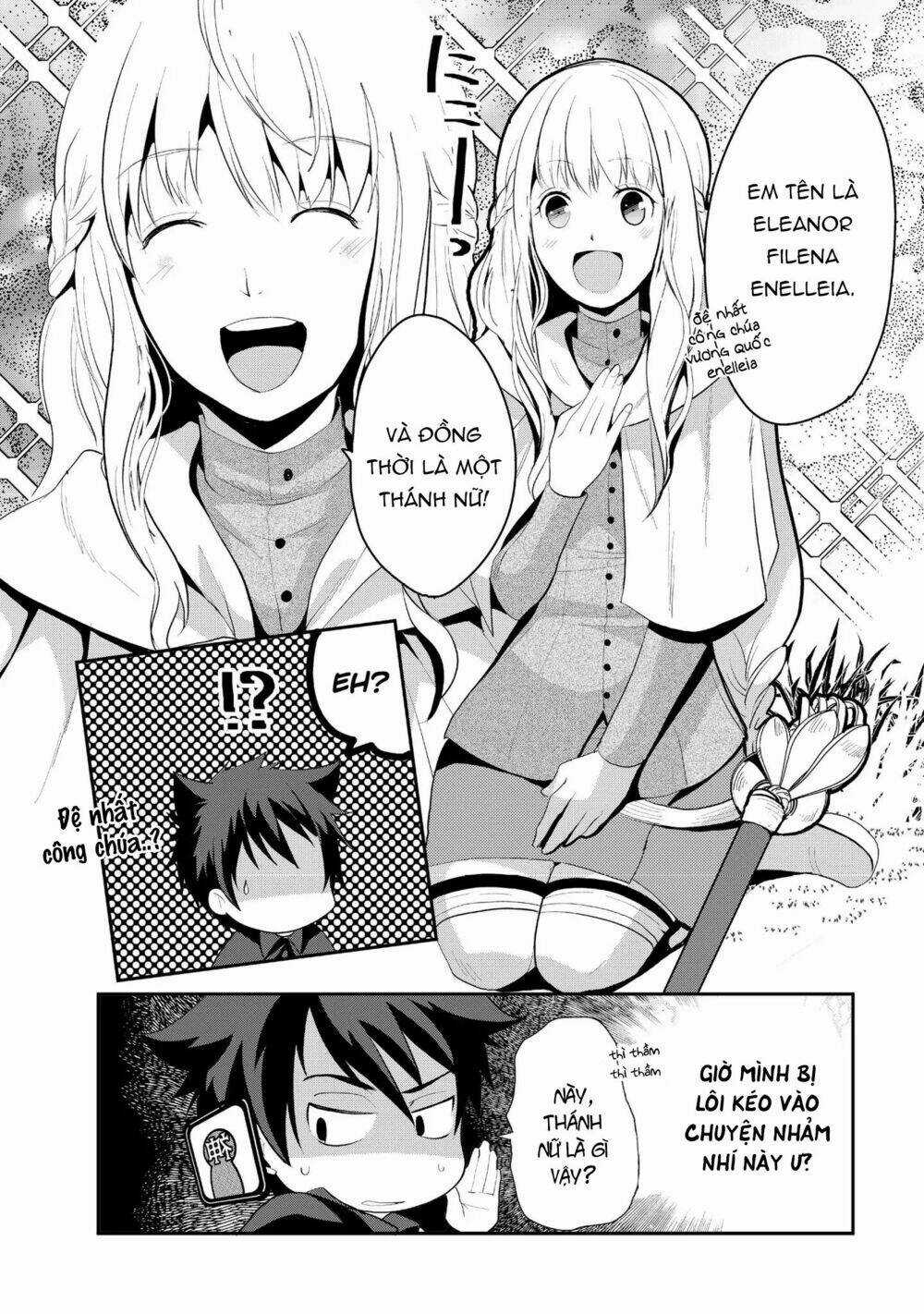 Suterare Yuusha Wa Kitakuchuu Chapter 4.1 trang 8