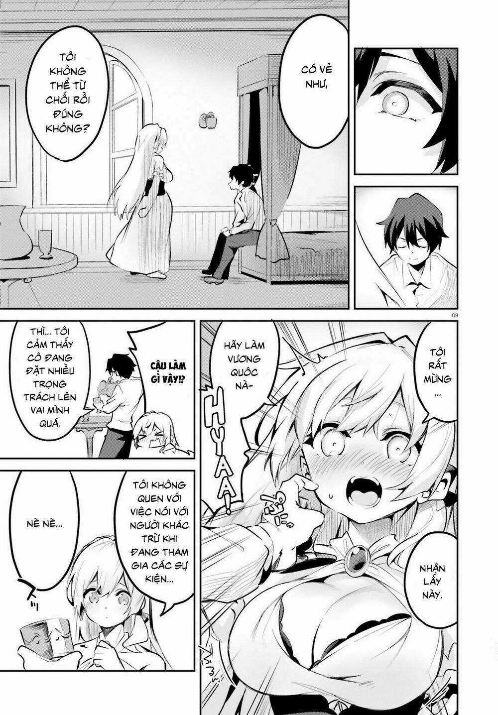 Suuji De Sukuu! Jyakushou Kokka Chapter 3 trang 10