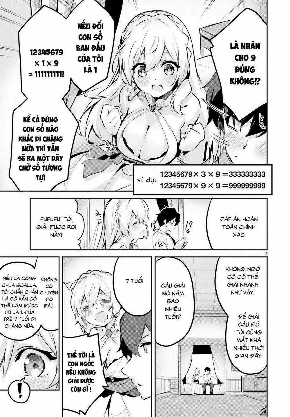 Suuji De Sukuu! Jyakushou Kokka Chapter 3 trang 16
