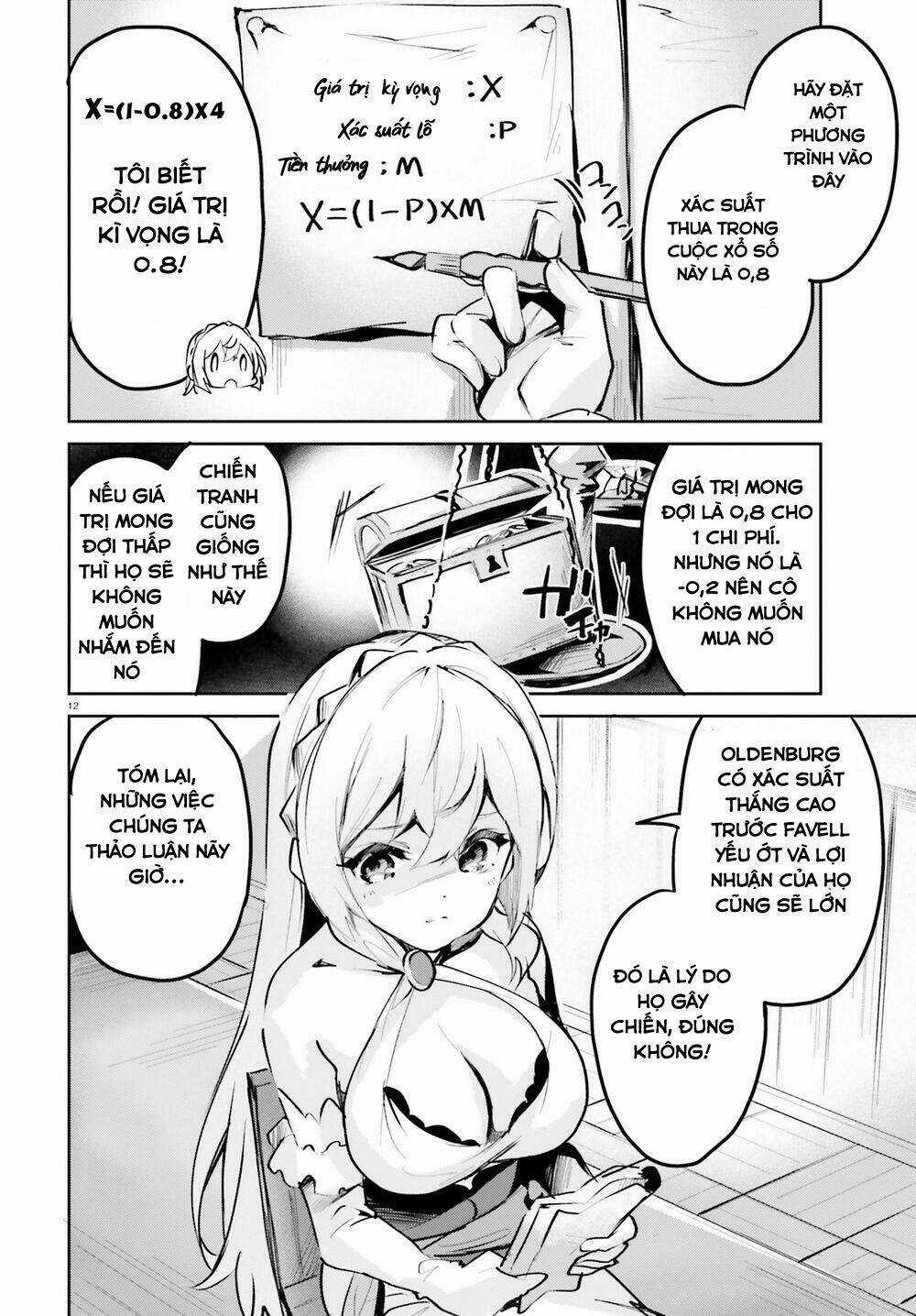 Suuji De Sukuu! Jyakushou Kokka Chapter 4 trang 12