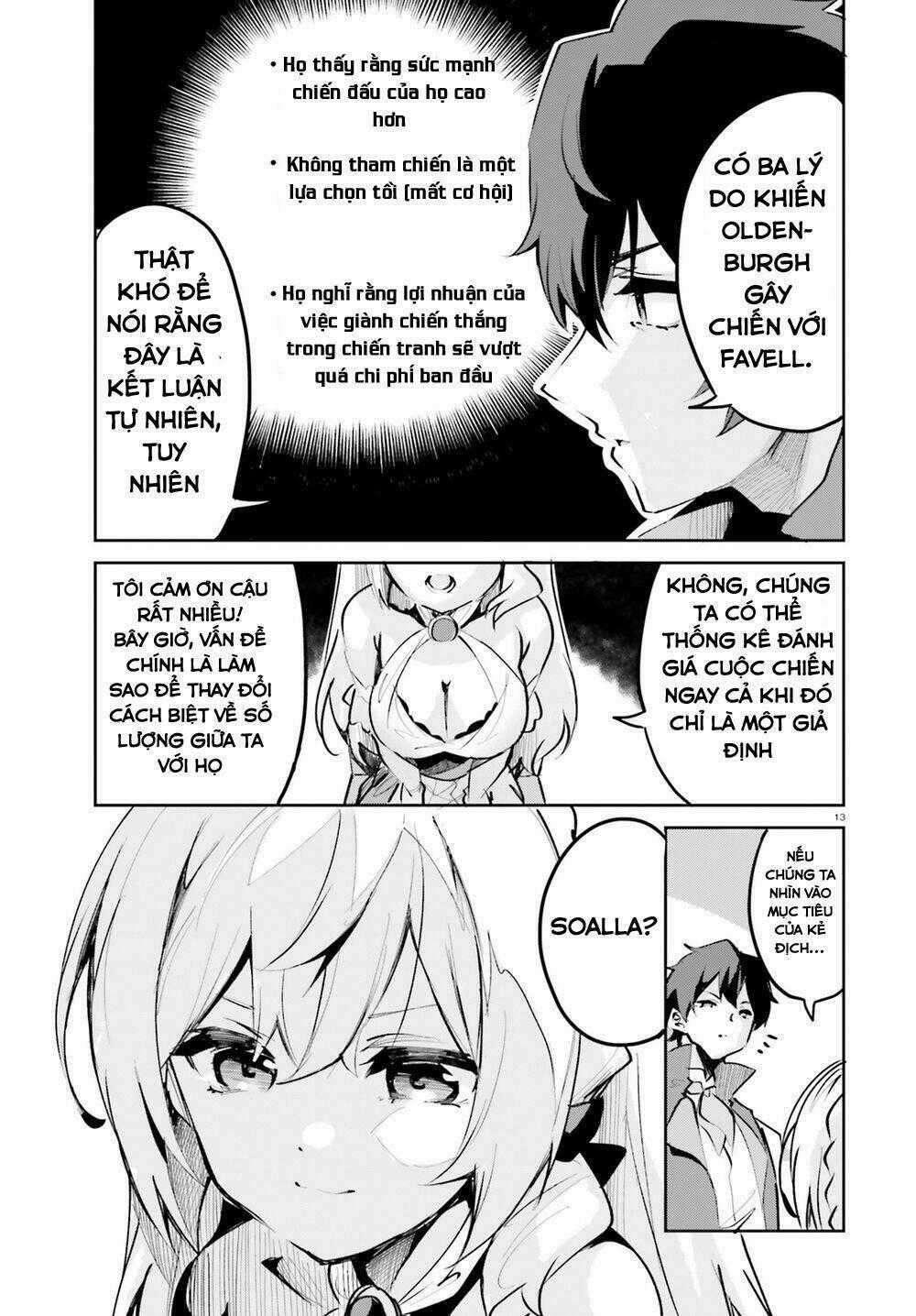 Suuji De Sukuu! Jyakushou Kokka Chapter 4 trang 13