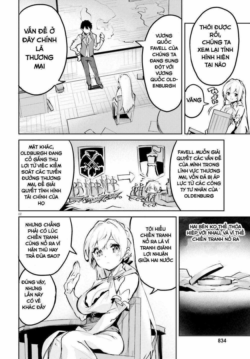 Suuji De Sukuu! Jyakushou Kokka Chapter 4 trang 2