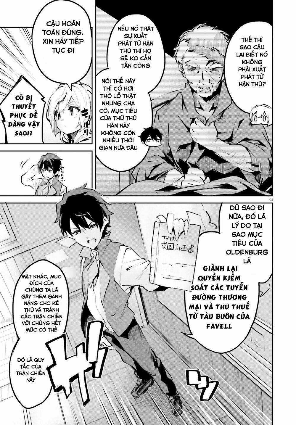 Suuji De Sukuu! Jyakushou Kokka Chapter 4 trang 3
