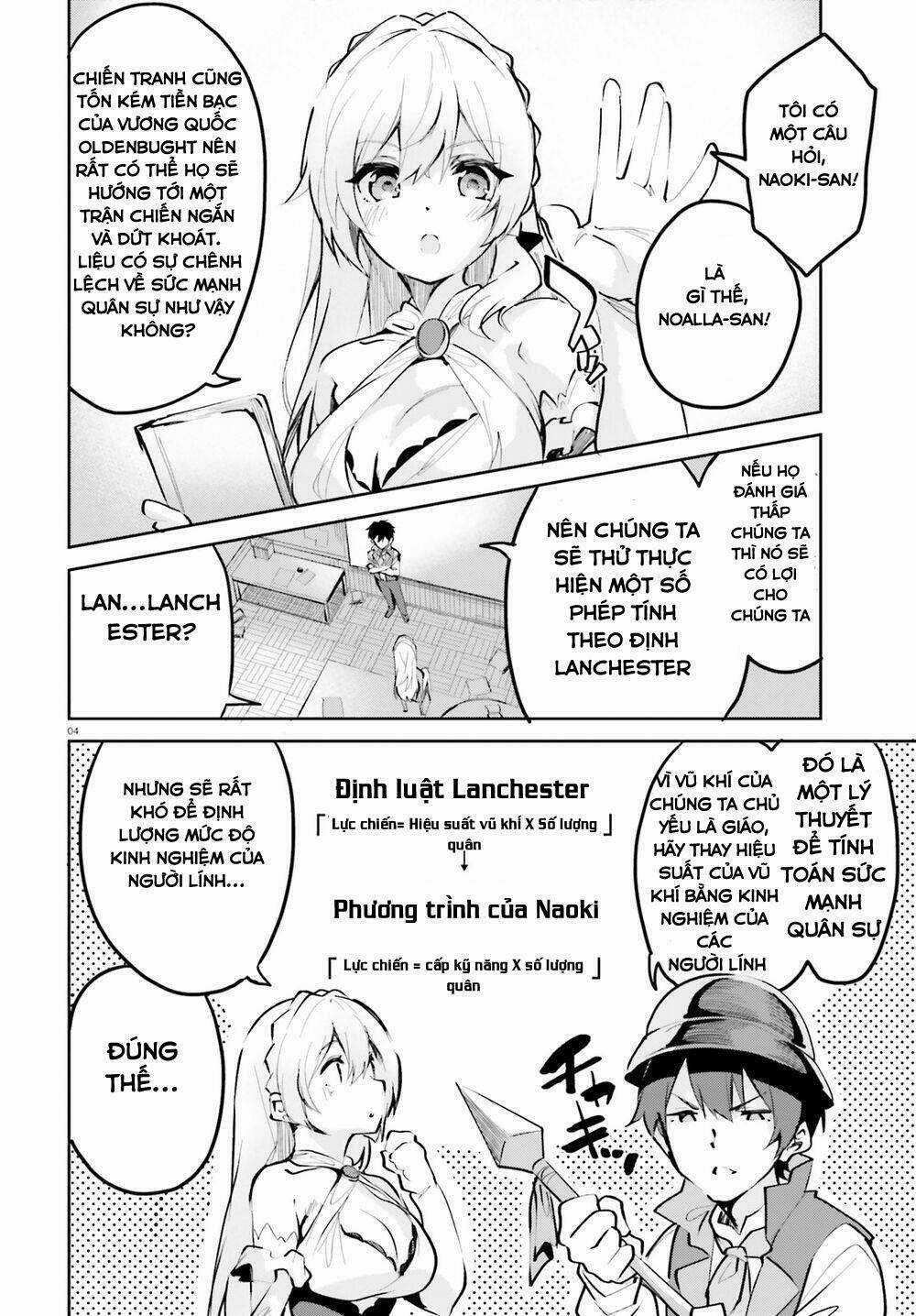 Suuji De Sukuu! Jyakushou Kokka Chapter 4 trang 4