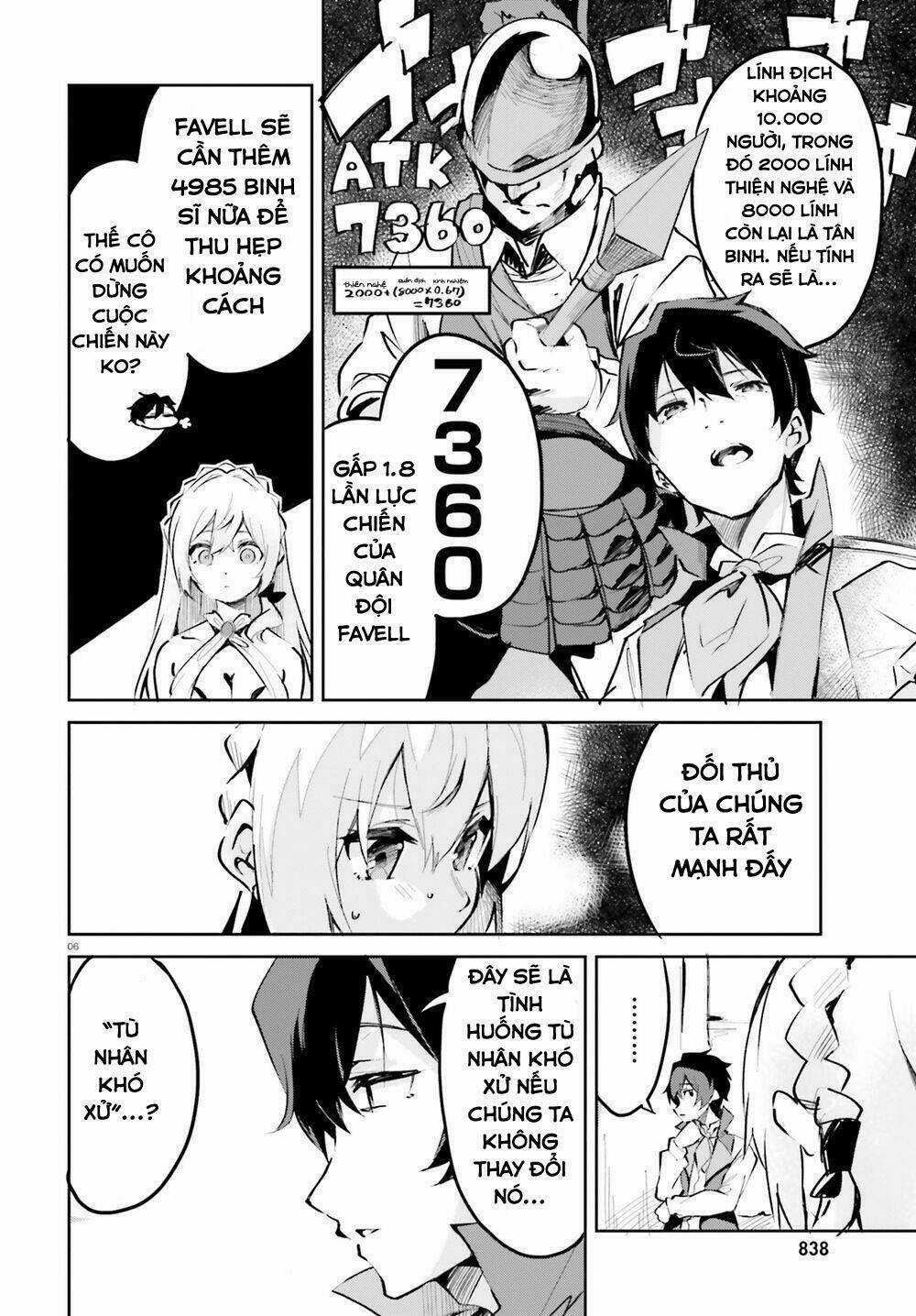 Suuji De Sukuu! Jyakushou Kokka Chapter 4 trang 6