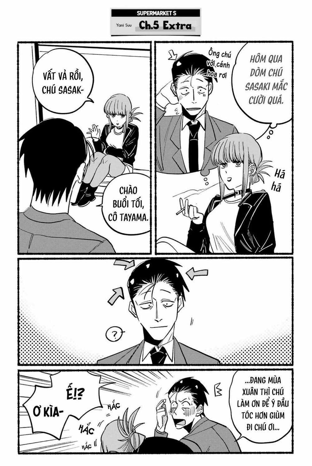 Suupaa No Ura Yani Suu Hanashi Chapter 32 trang 4