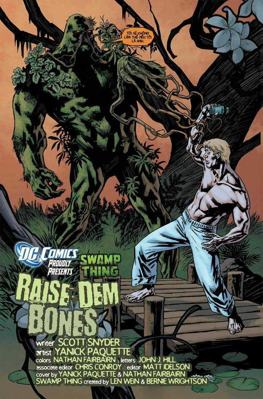 Swamp Thing Chapter 1 trang 22