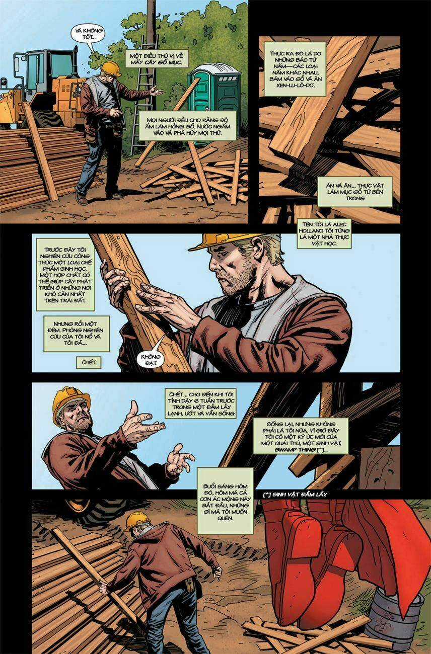 Swamp Thing Chapter 1 trang 8