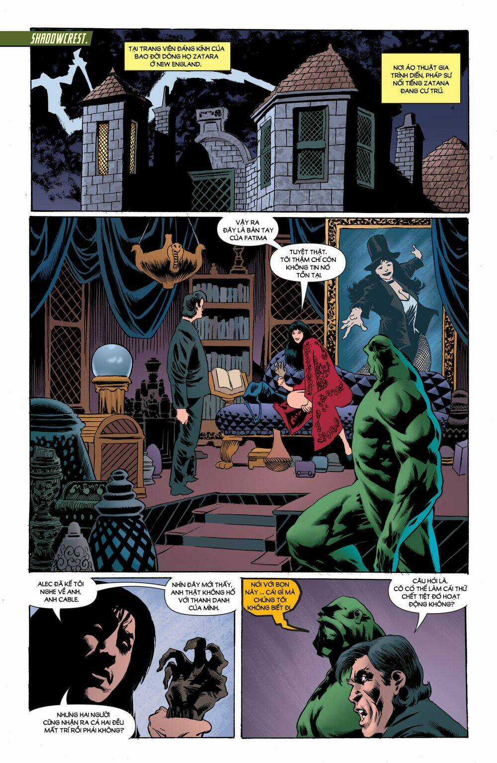 Swamp Thing Chapter 3 trang 12