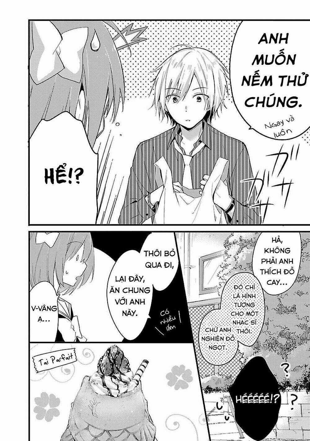 Sweets Conchert - Amami Danshi No Hinichijou Chapter 5 trang 10