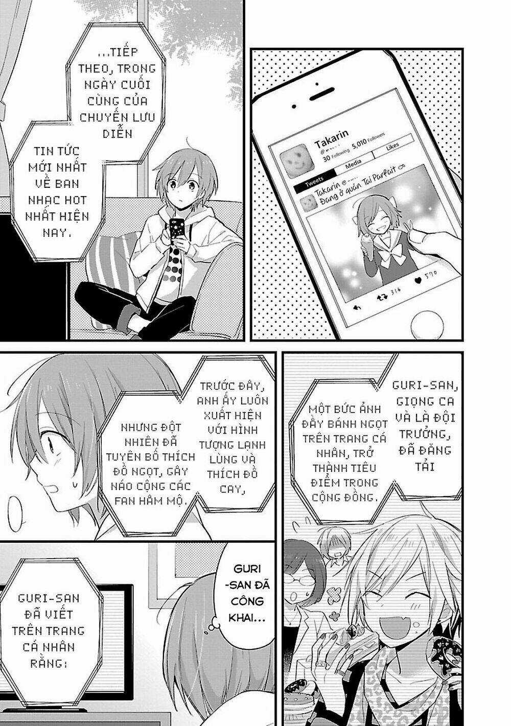 Sweets Conchert - Amami Danshi No Hinichijou Chapter 5 trang 17