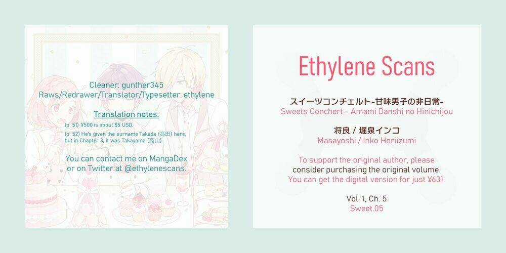 Sweets Conchert - Amami Danshi No Hinichijou Chapter 5 trang 21