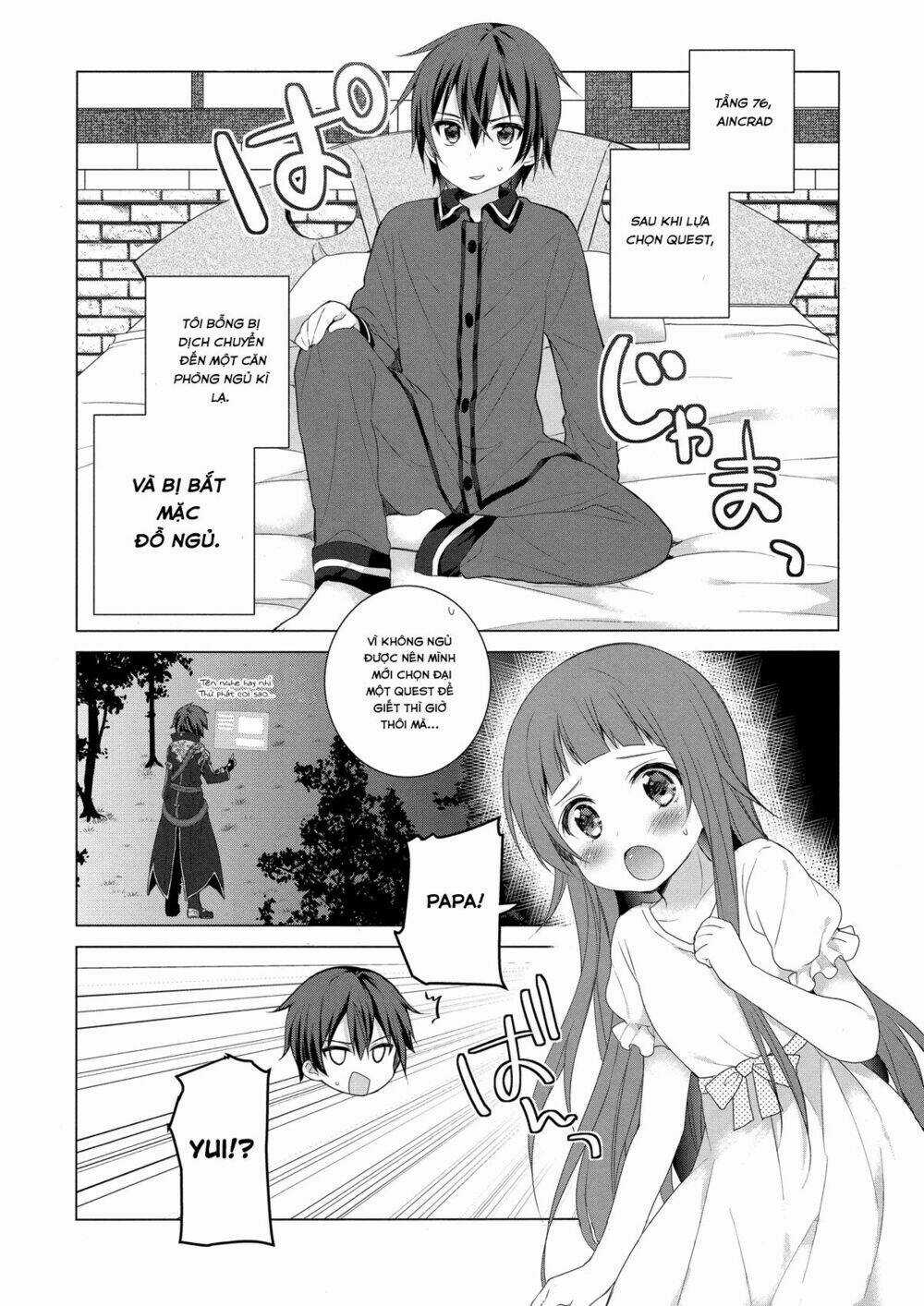 Sword Art Online: Aincrad Night of Kirito Chapter 1 trang 3
