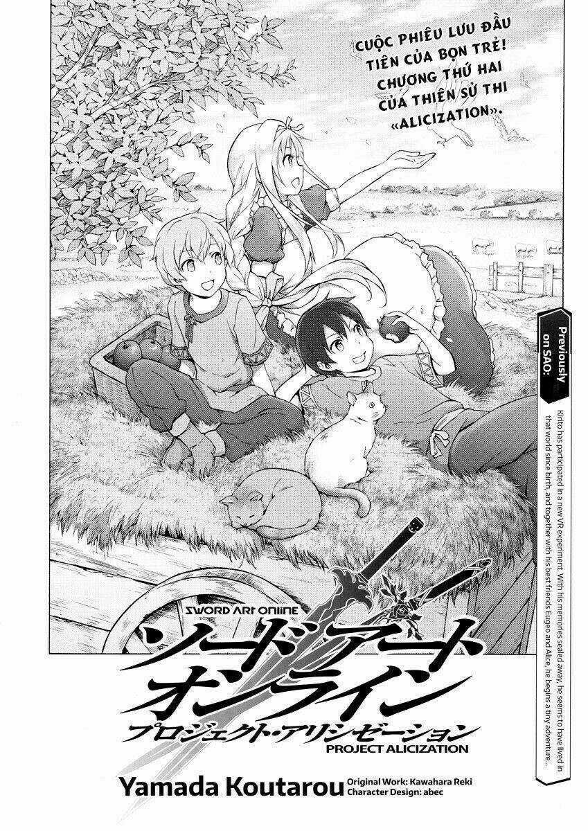 Sword Art Online - Alicization Chapter 2 trang 2