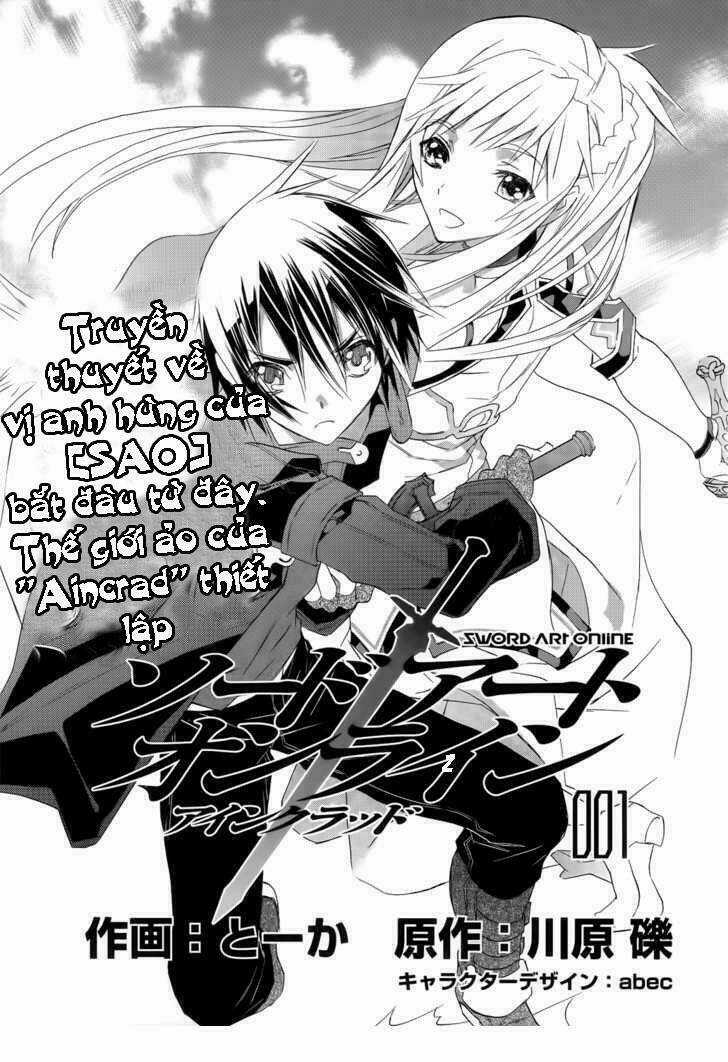 Sword Art Online - Đao Kiếm Thần Vực Chapter 1 trang 5