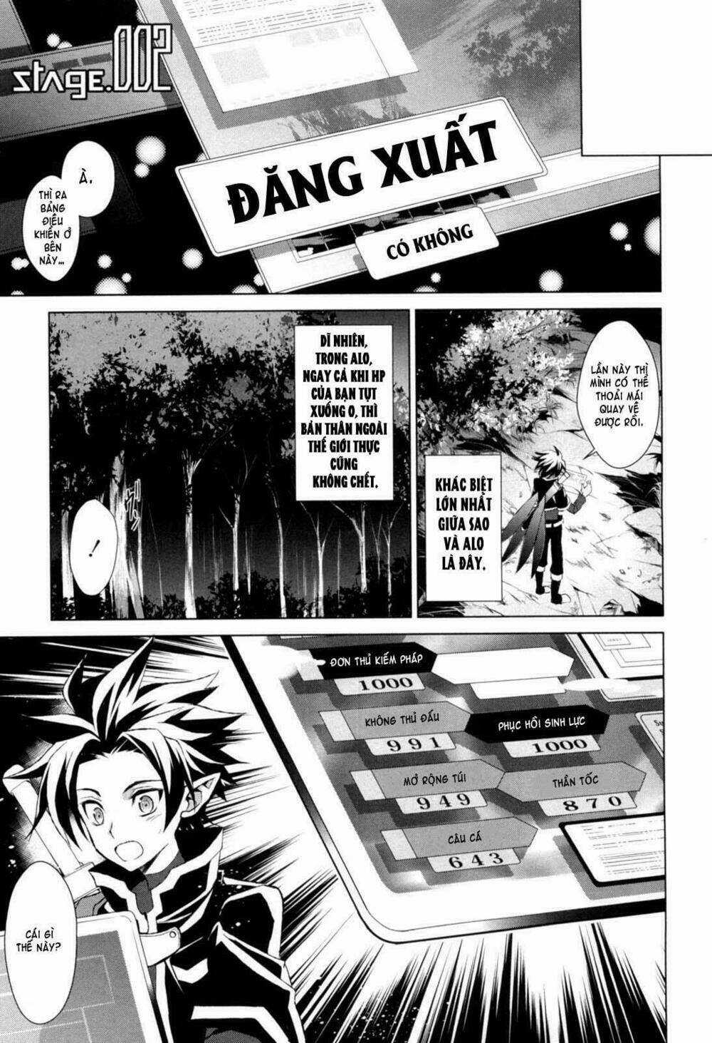 Sword Art Online: Fairy Dance Chapter 2.1 trang 2