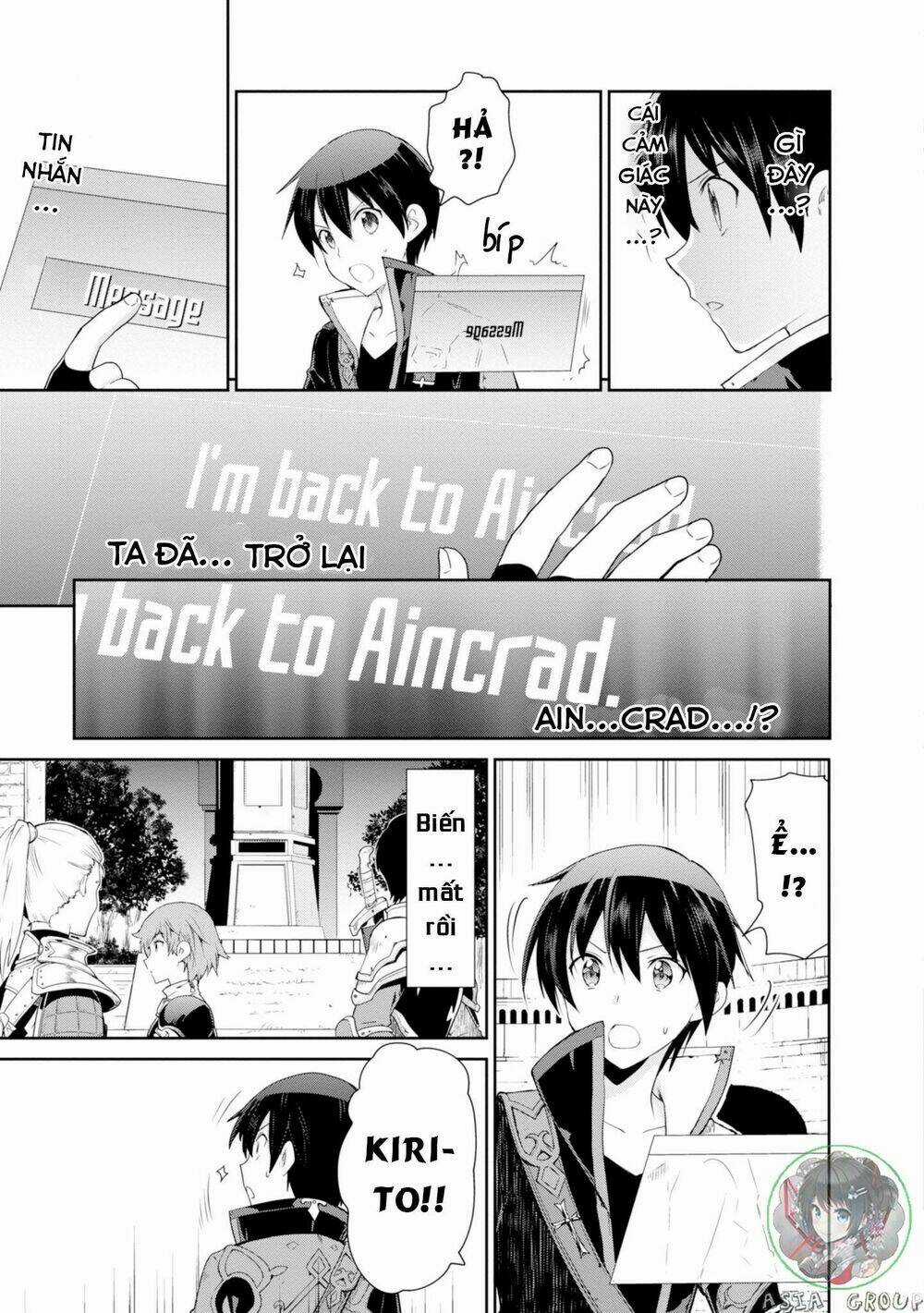 Sword Art Online - Hollow Realization Chapter 1 trang 11