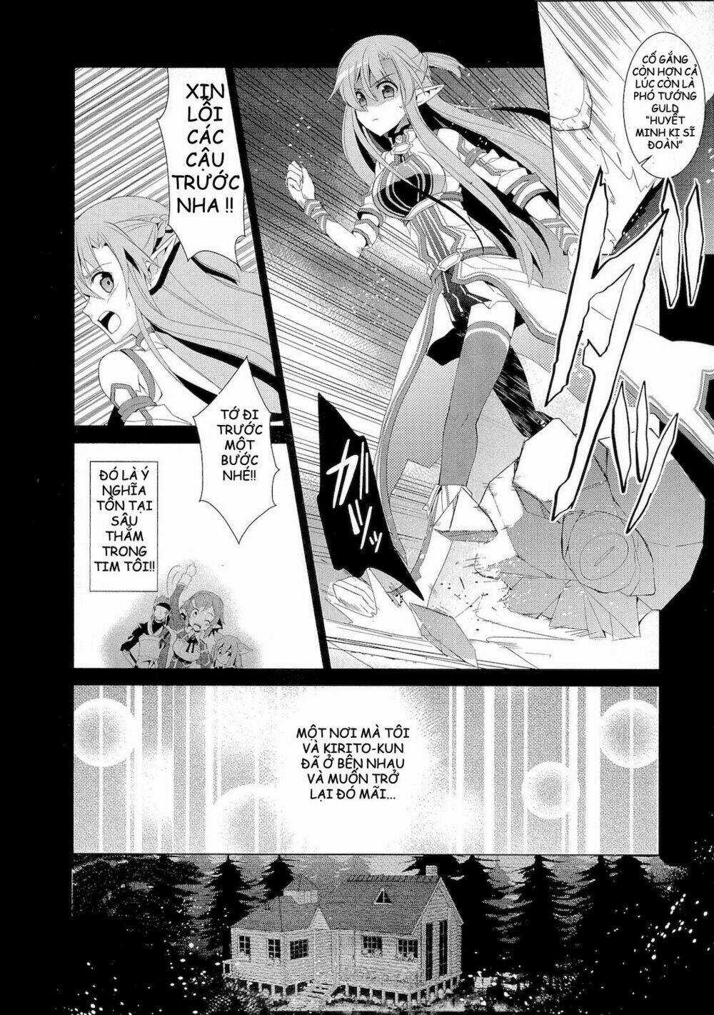 Sword art online: Mother Rosario Chapter 1 trang 8
