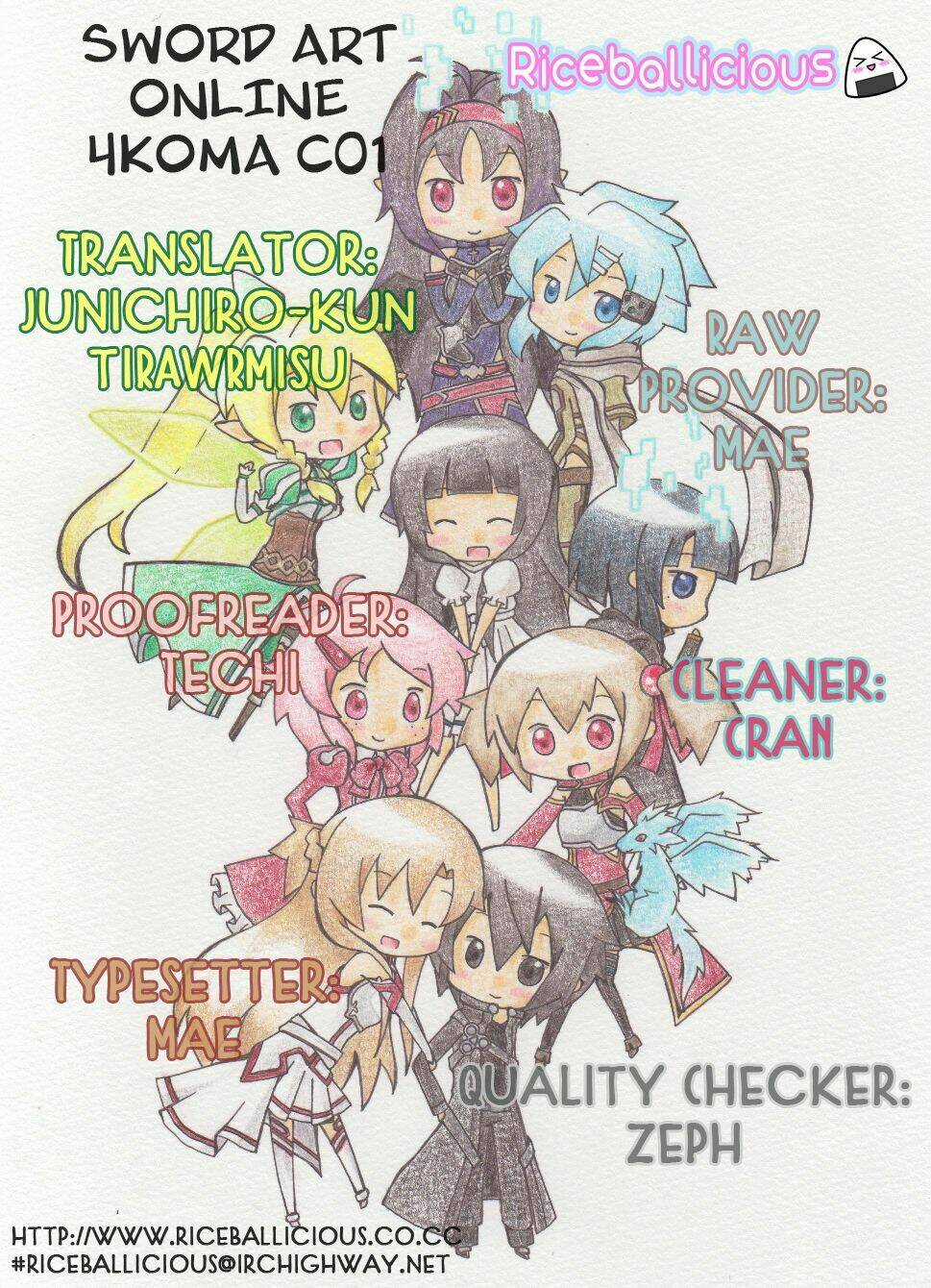 Swort Art Online - 4Koma Chapter 1 trang 11