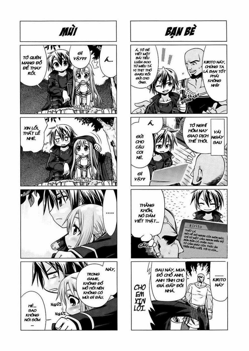 Swort Art Online - 4Koma Chapter 1 trang 3