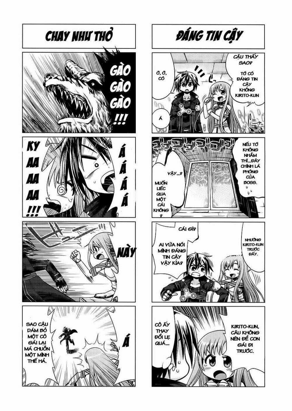 Swort Art Online - 4Koma Chapter 1 trang 4