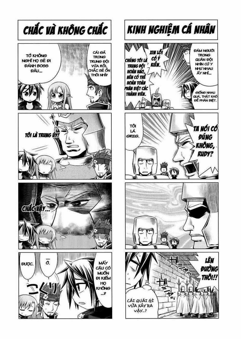 Swort Art Online - 4Koma Chapter 1 trang 8