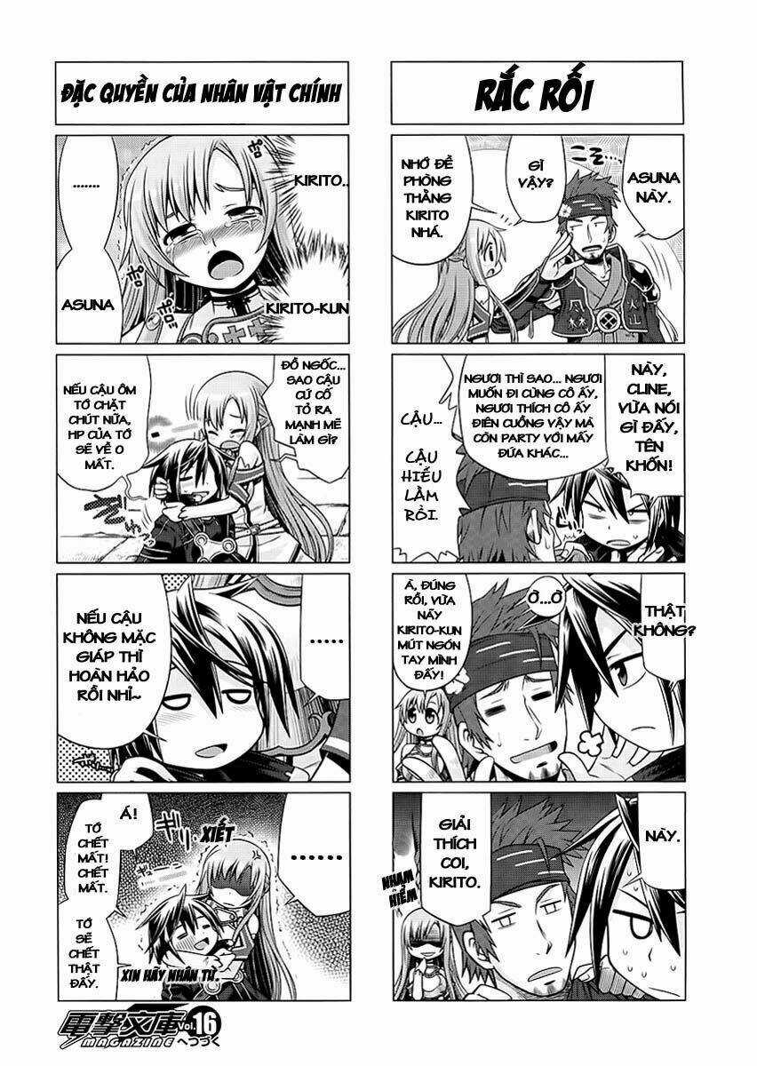 Swort Art Online - 4Koma Chapter 1 trang 9