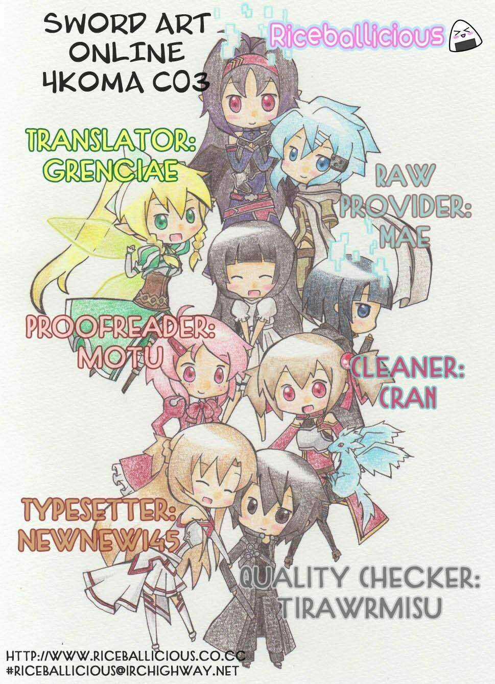 Swort Art Online - 4Koma Chapter 3 trang 11