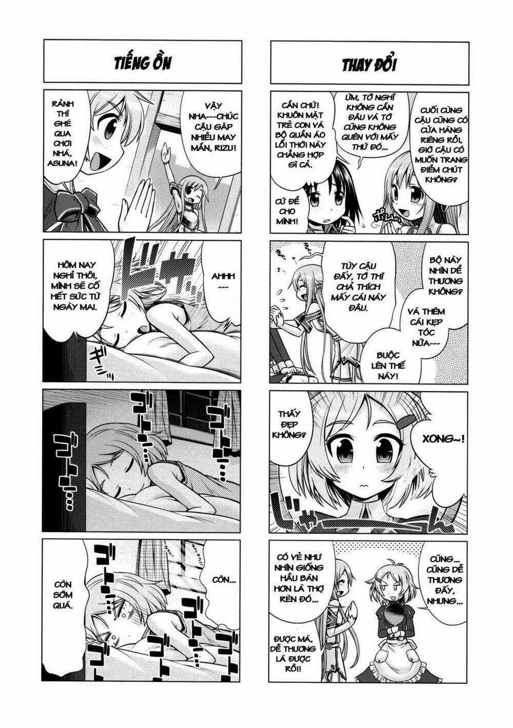 Swort Art Online - 4Koma Chapter 3 trang 4