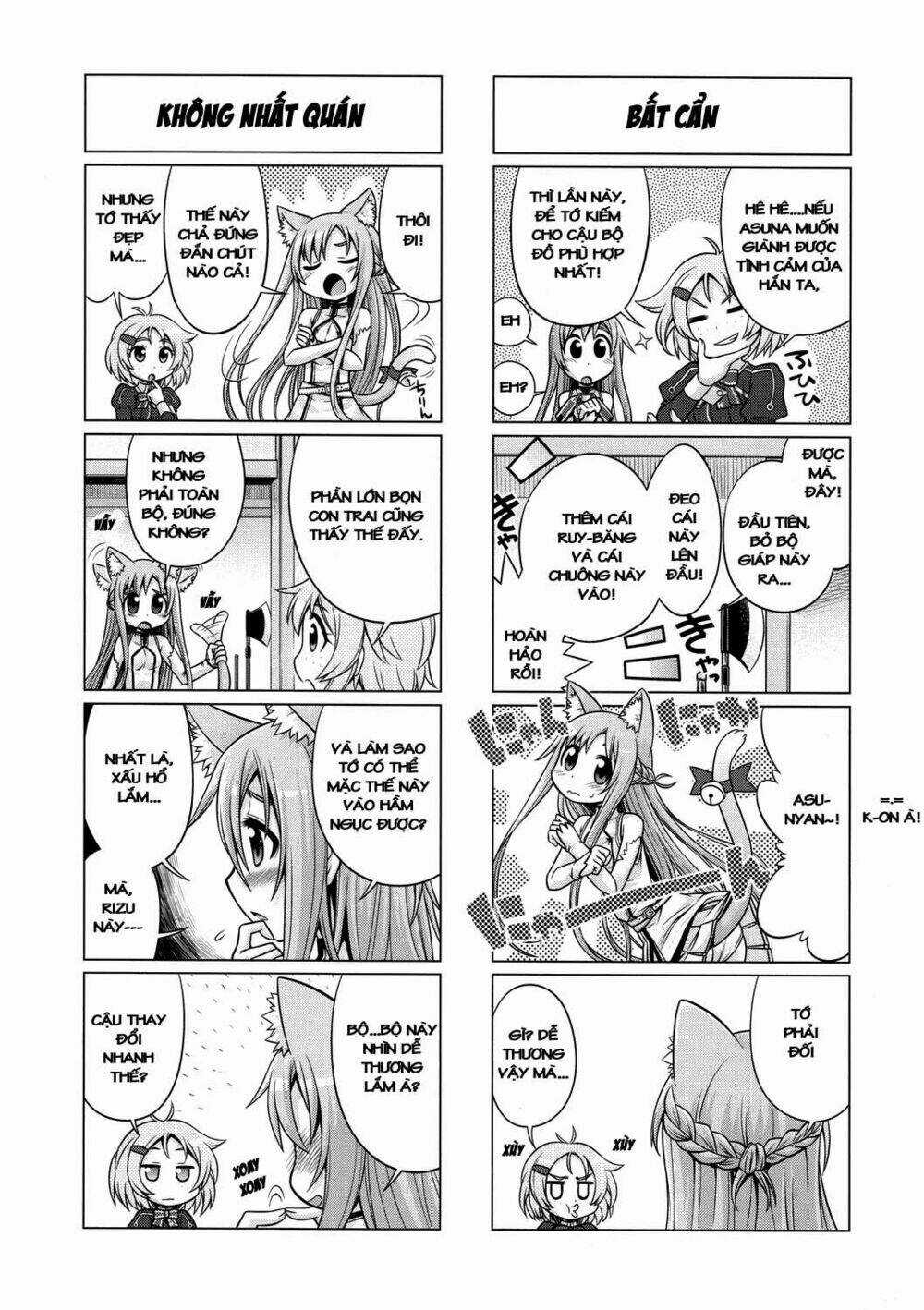 Swort Art Online - 4Koma Chapter 3 trang 7