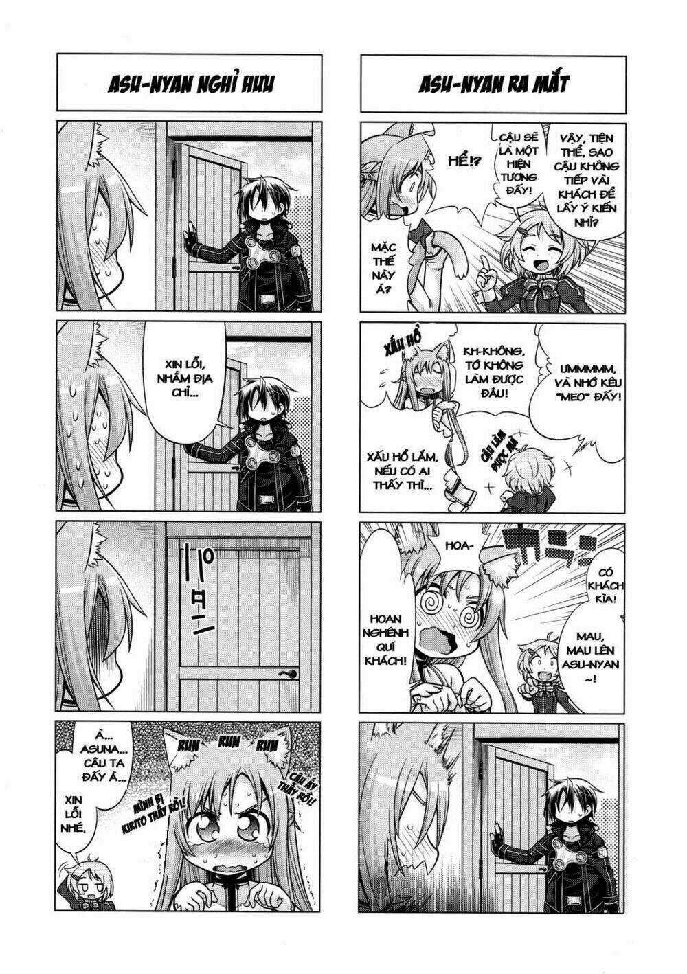 Swort Art Online - 4Koma Chapter 3 trang 8