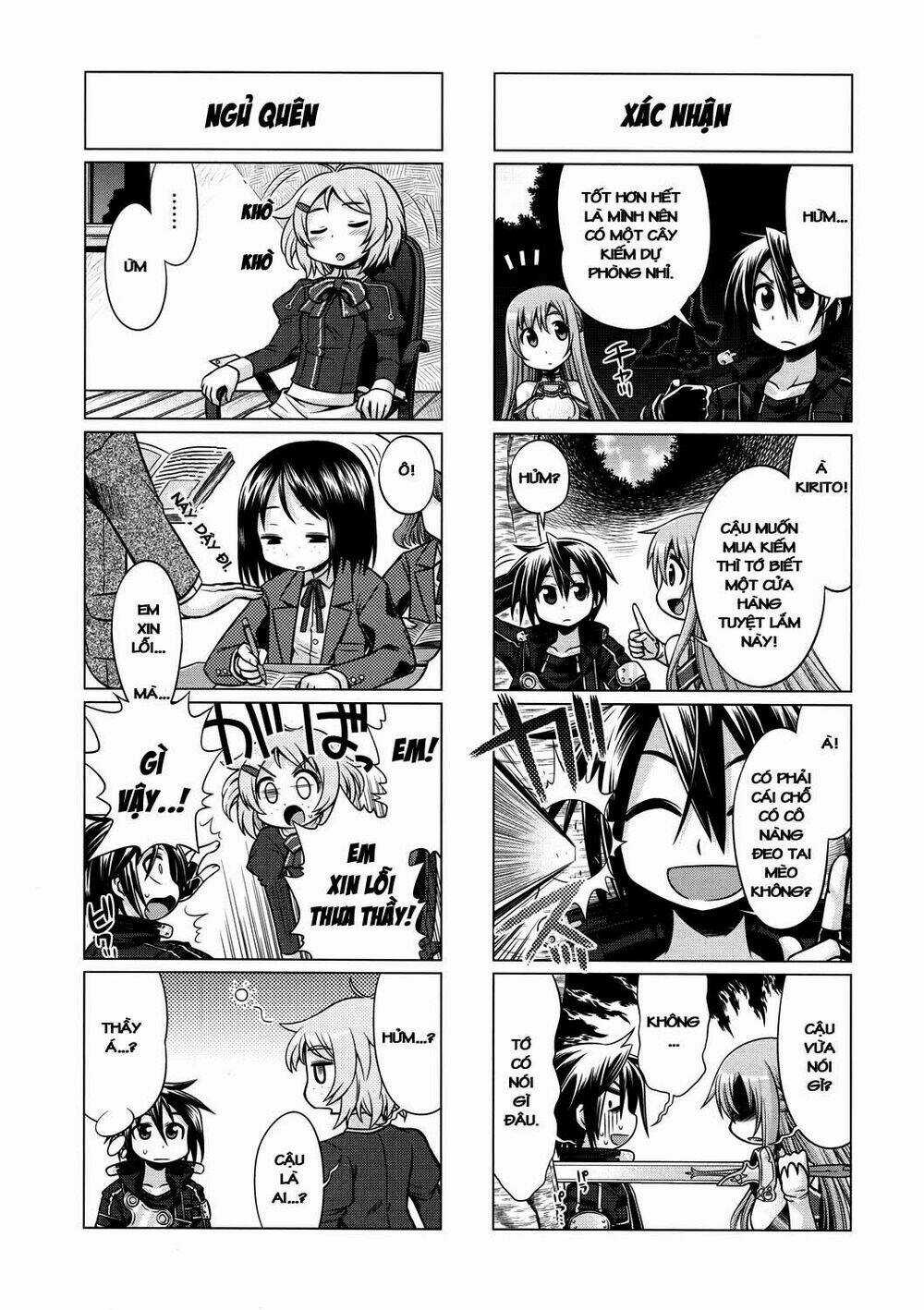 Swort Art Online - 4Koma Chapter 3 trang 9
