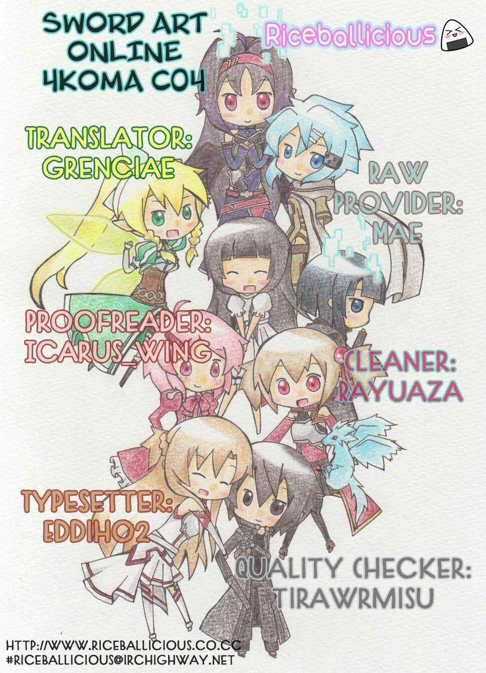 Swort Art Online - 4Koma Chapter 4 trang 10