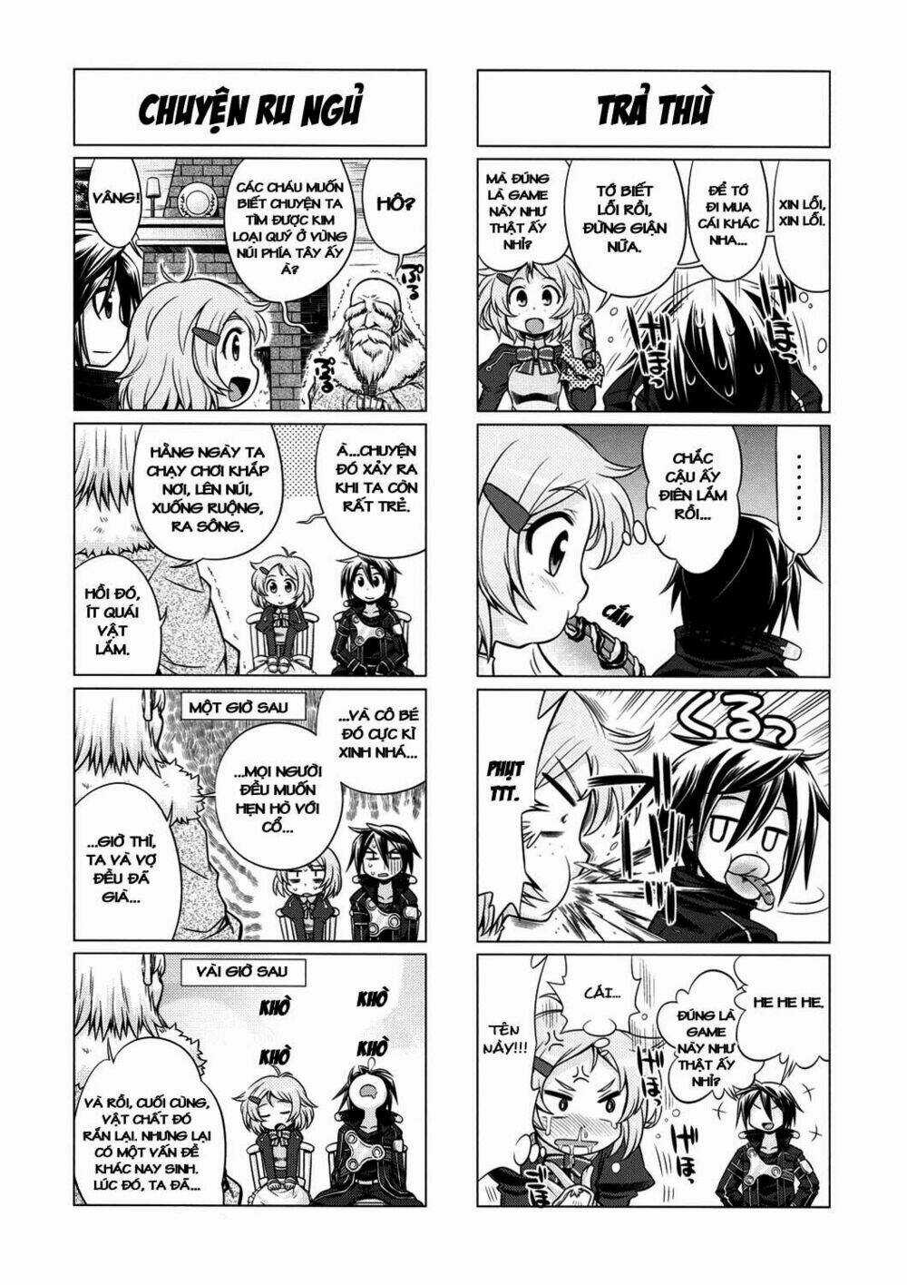 Swort Art Online - 4Koma Chapter 4 trang 2