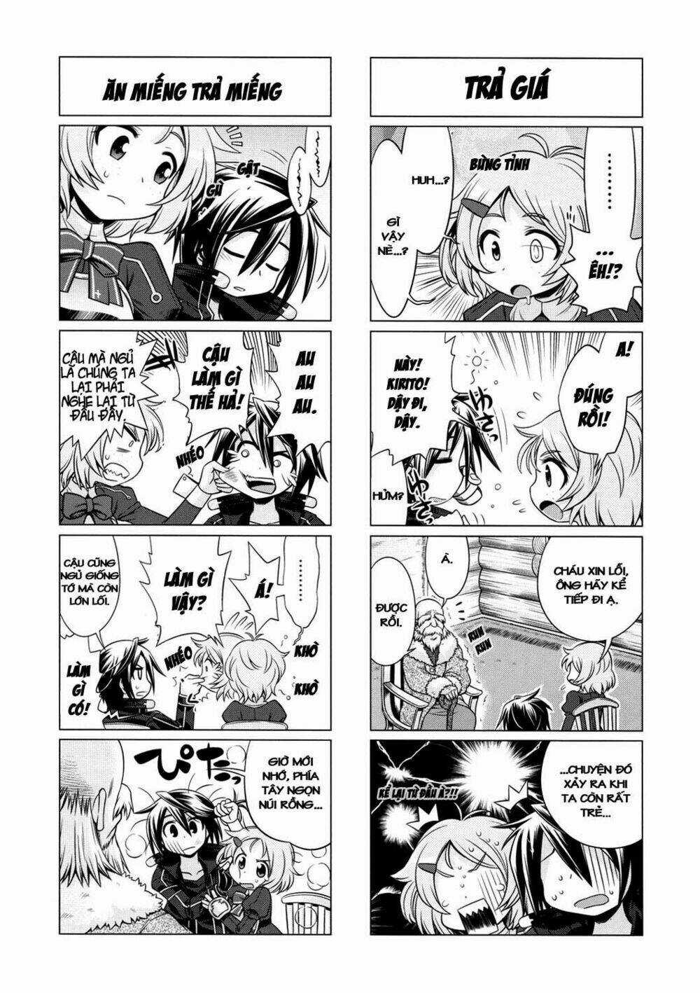 Swort Art Online - 4Koma Chapter 4 trang 3