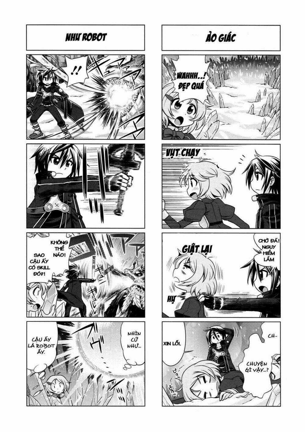 Swort Art Online - 4Koma Chapter 4 trang 5