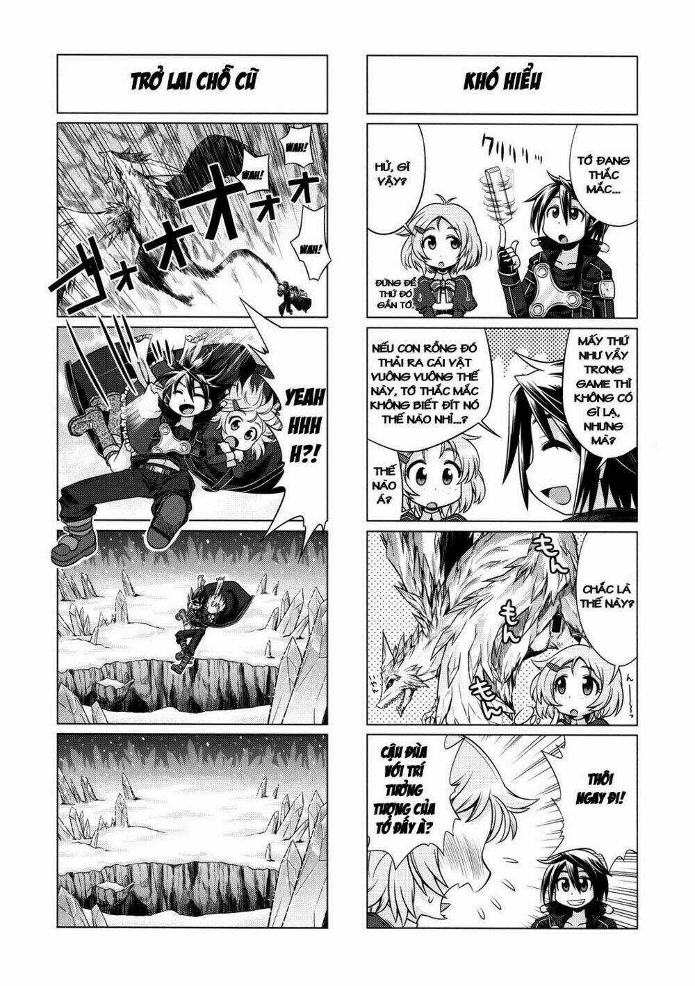 Swort Art Online - 4Koma Chapter 4 trang 8