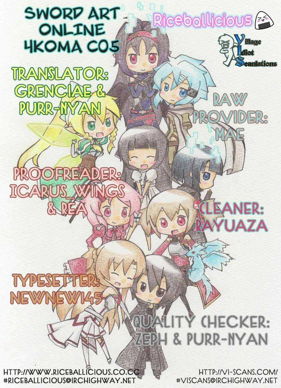 Swort Art Online - 4Koma Chapter 5 trang 11