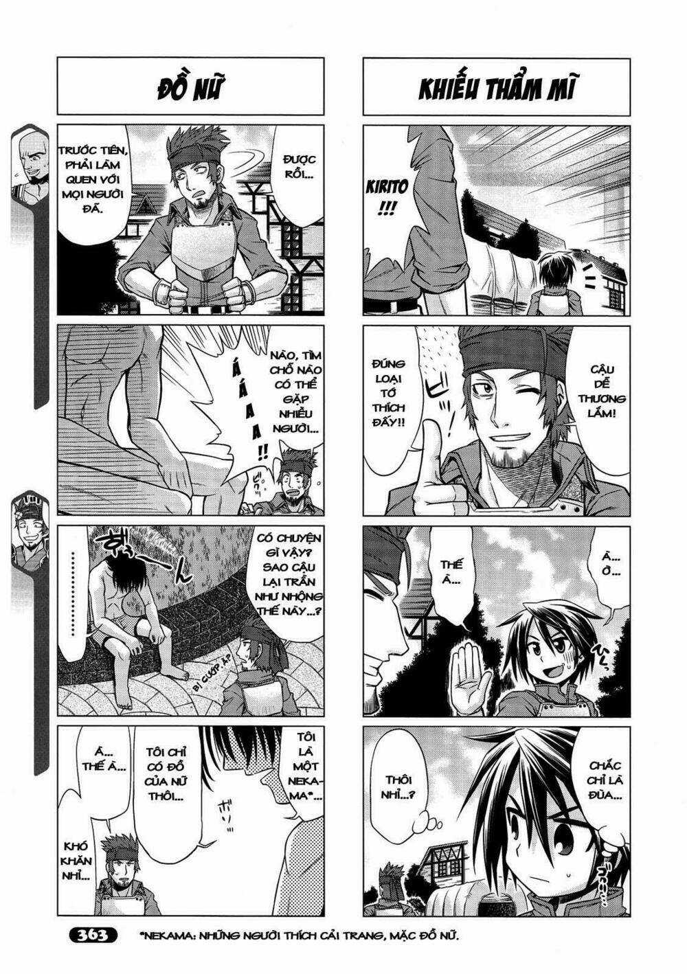 Swort Art Online - 4Koma Chapter 5 trang 3