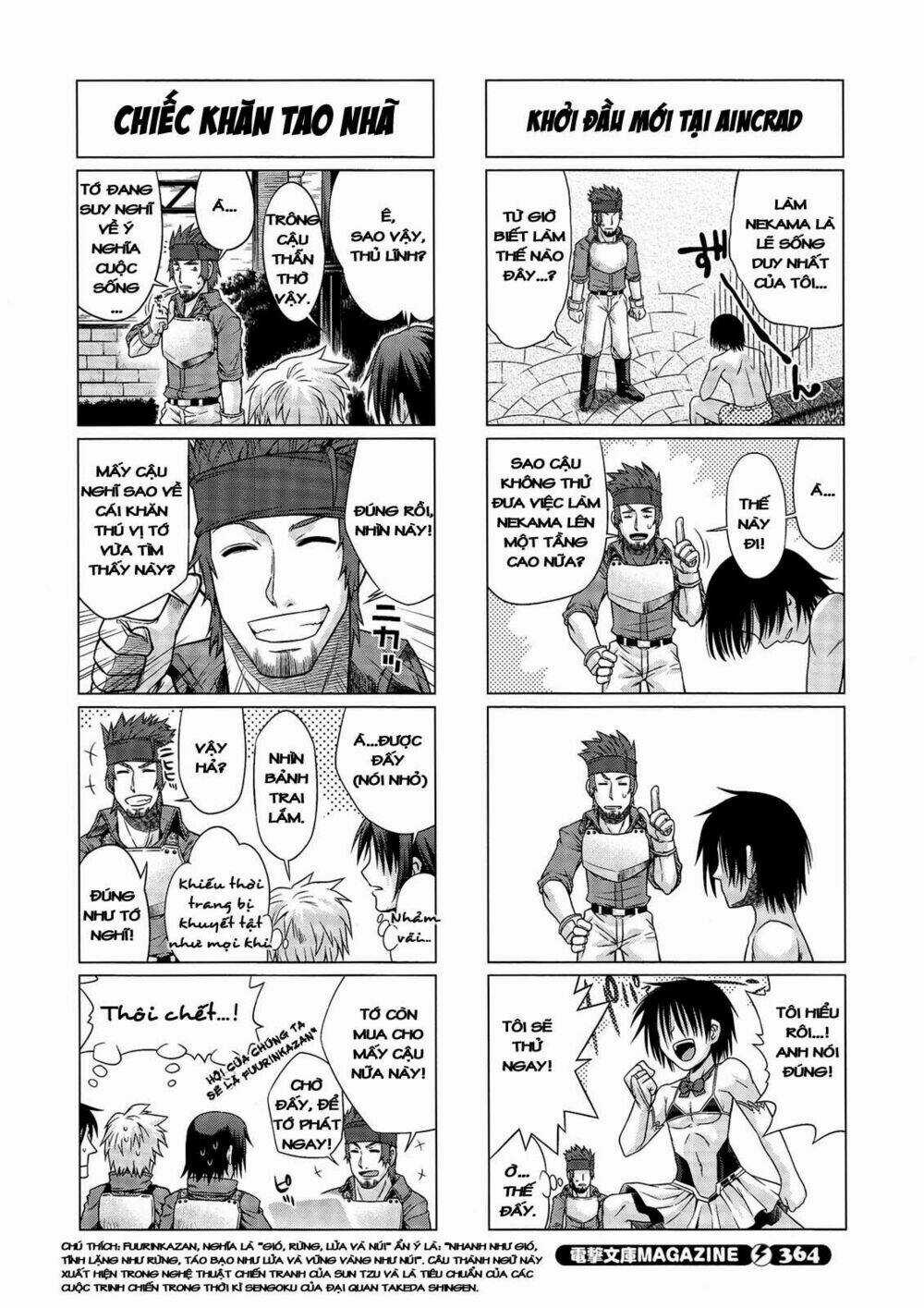 Swort Art Online - 4Koma Chapter 5 trang 4