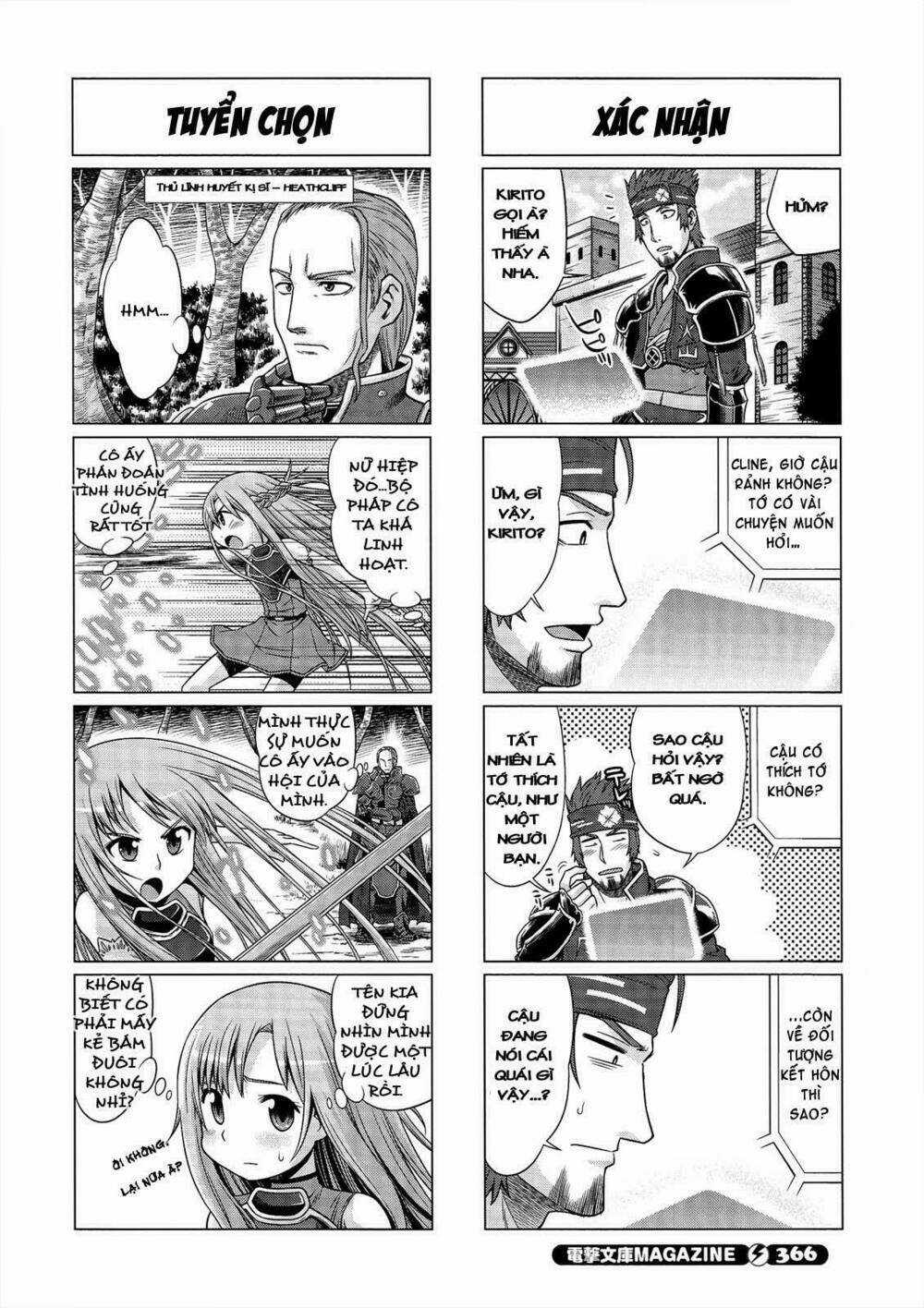 Swort Art Online - 4Koma Chapter 5 trang 6