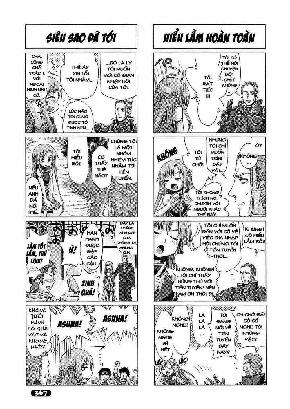 Swort Art Online - 4Koma Chapter 5 trang 7