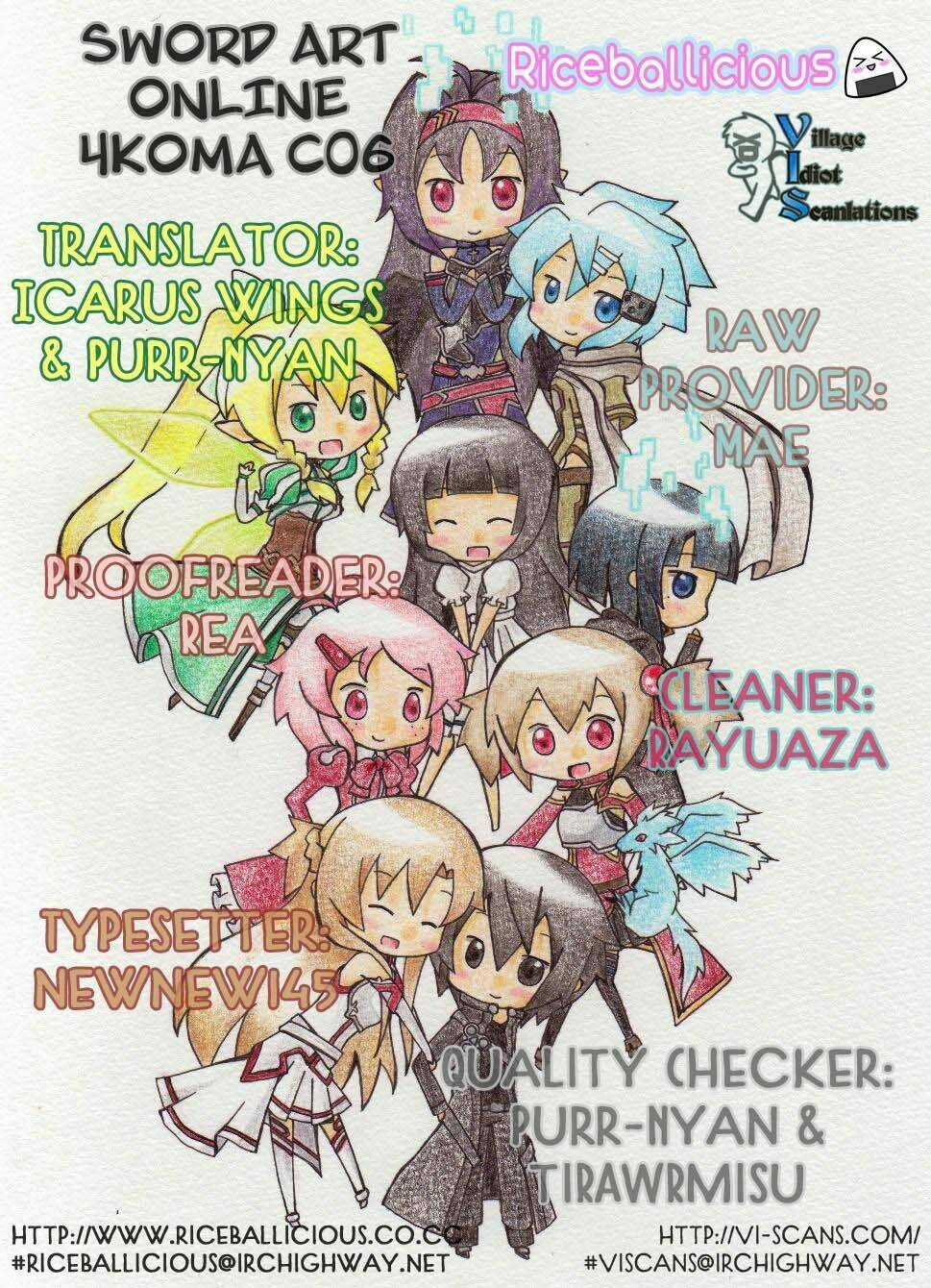 Swort Art Online - 4Koma Chapter 6 trang 10