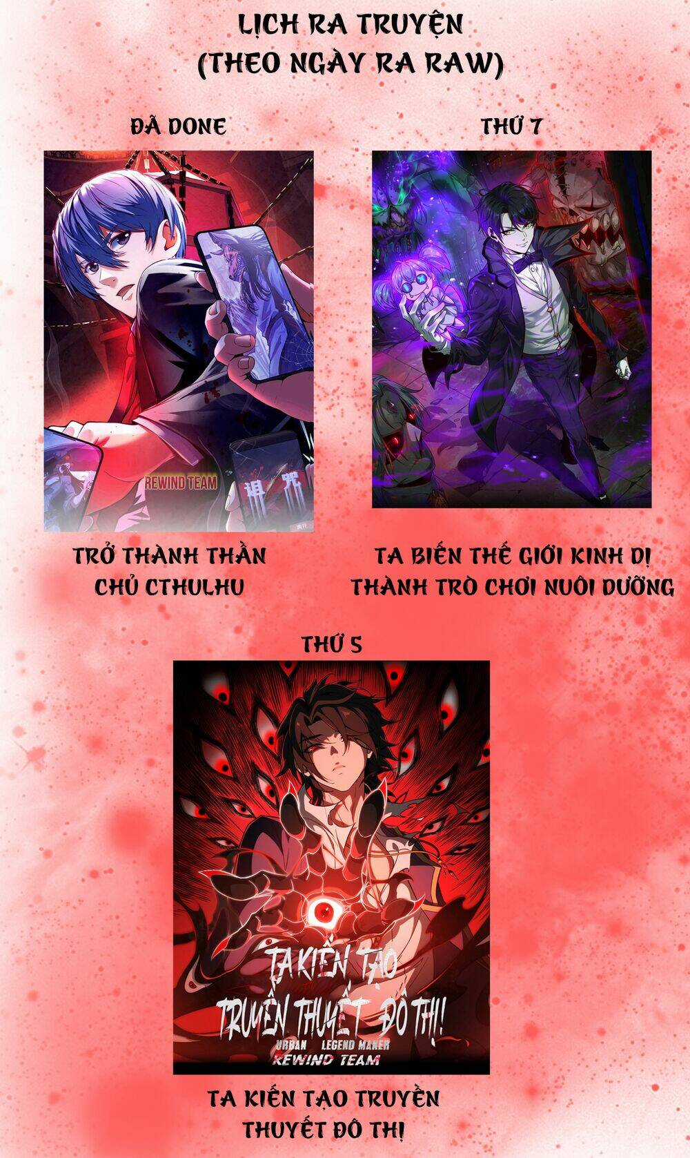 Ta Biến Thế Giới Kinh Dị Thành Trò Chơi Nuôi Dưỡng Chapter 14 trang 99