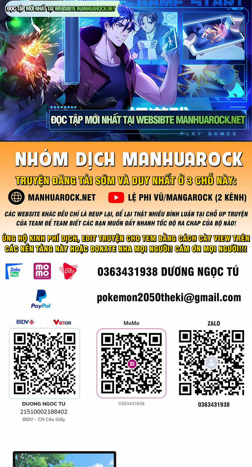 Ta Chỉ Muốn An Tĩnh Chơi Game Chapter 68 trang 0
