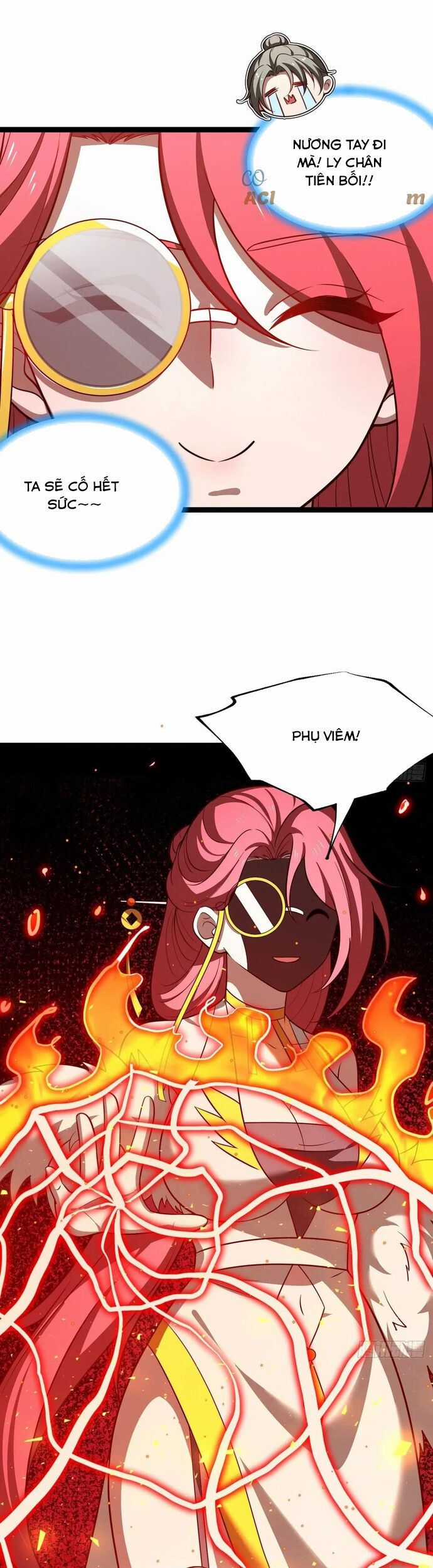 Ta Chính Nghĩa Nhưng Bị Hệ Thống Ép Thành Trùm Phản Diện Chapter 110 trang 10