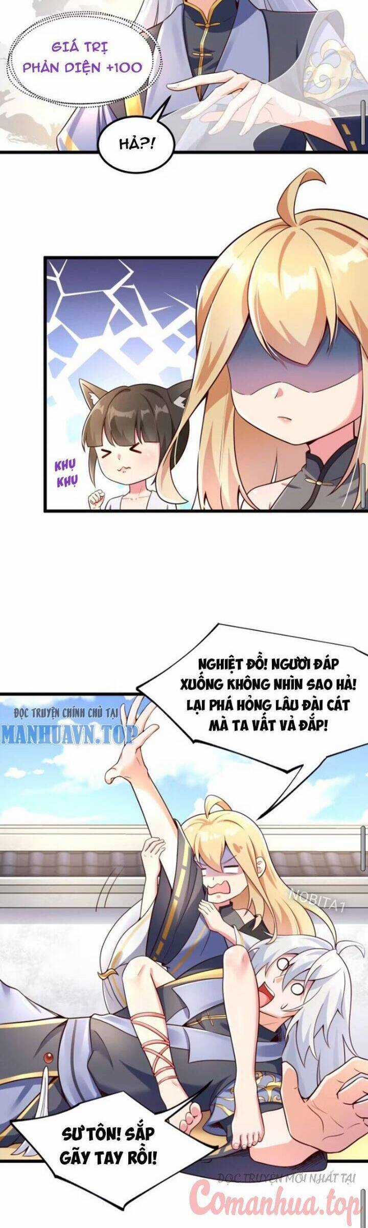 Ta Chính Nghĩa Nhưng Bị Hệ Thống Ép Thành Trùm Phản Diện Chương 12 trang 10