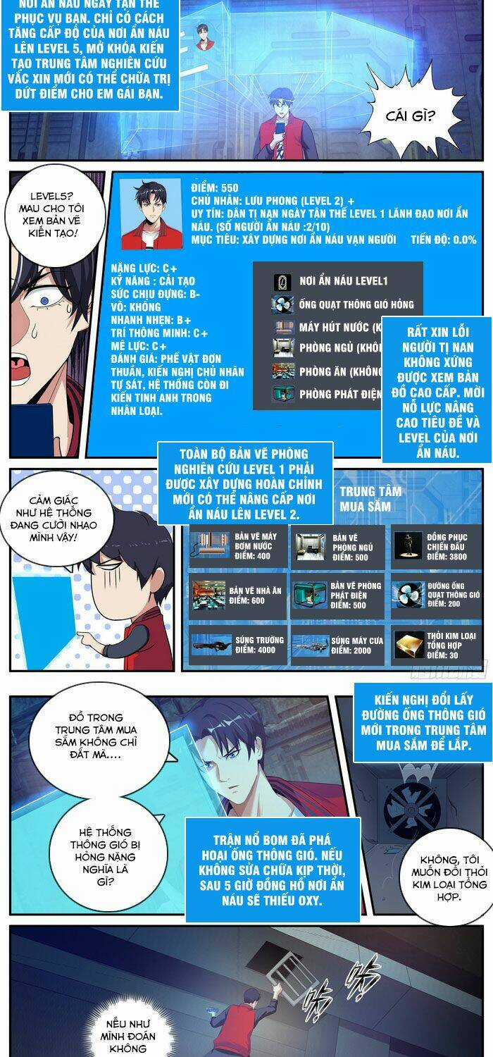 Ta Có Một Tòa Mạt Thế Mê Cung Chapter 5 trang 4